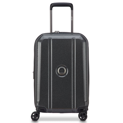 Delsey Helium Ultimate 55 cm 4-Wheel Expandable Carry-on Suitcase - Anthracite