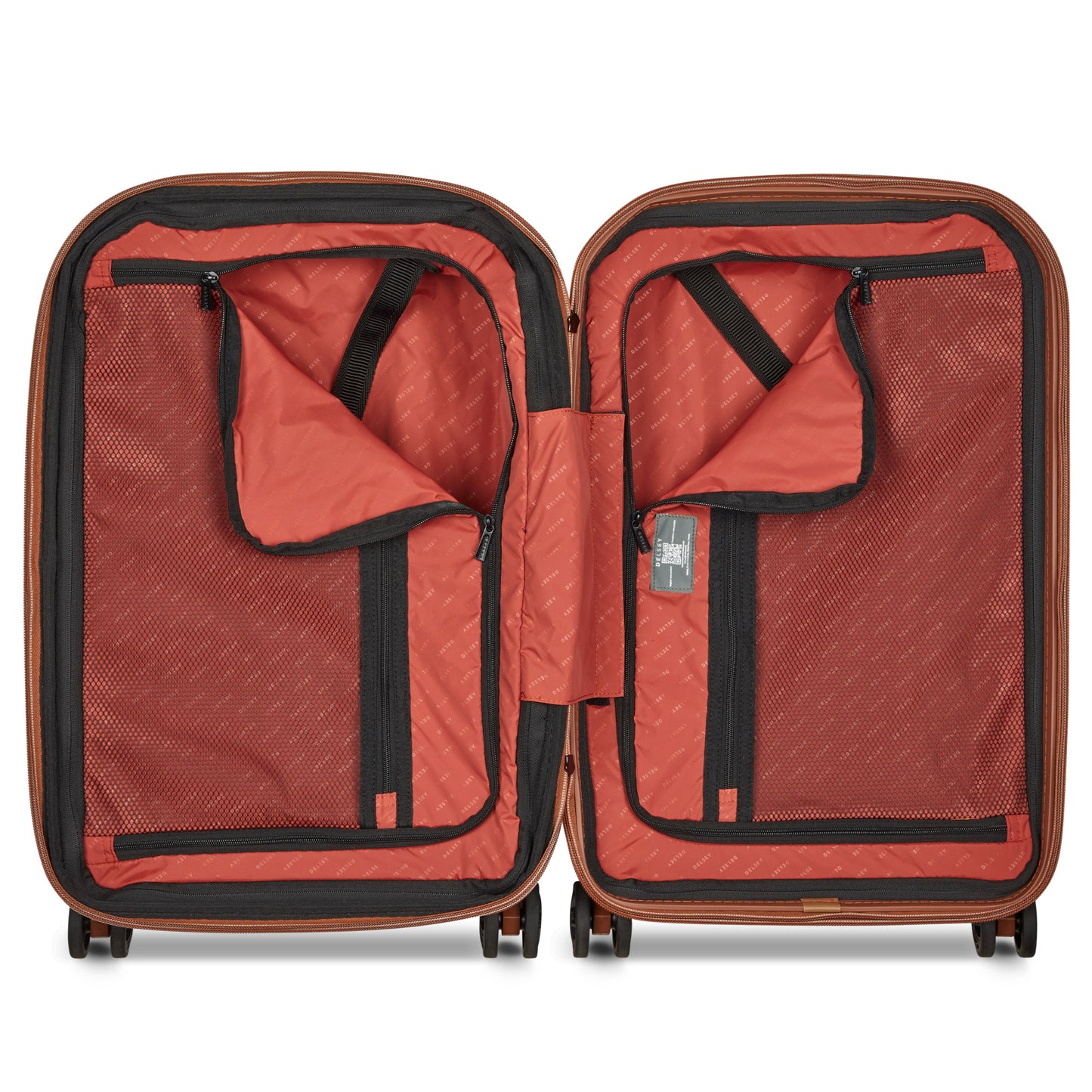 Delsey Helium Ultimate 55 cm 4-Wheel Expandable Carry-on Suitcase - Silver