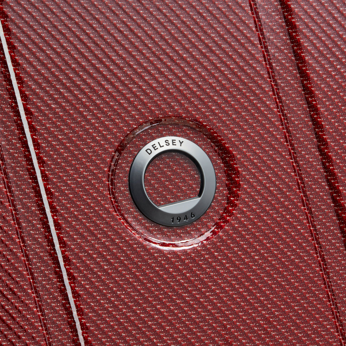 Delsey Helium Ultimate 70 cm 4-Wheel Expandable Suitcase - Burgundy