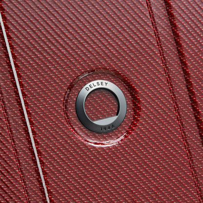 Delsey Helium Ultimate 70 cm 4-Wheel Expandable Suitcase - Burgundy