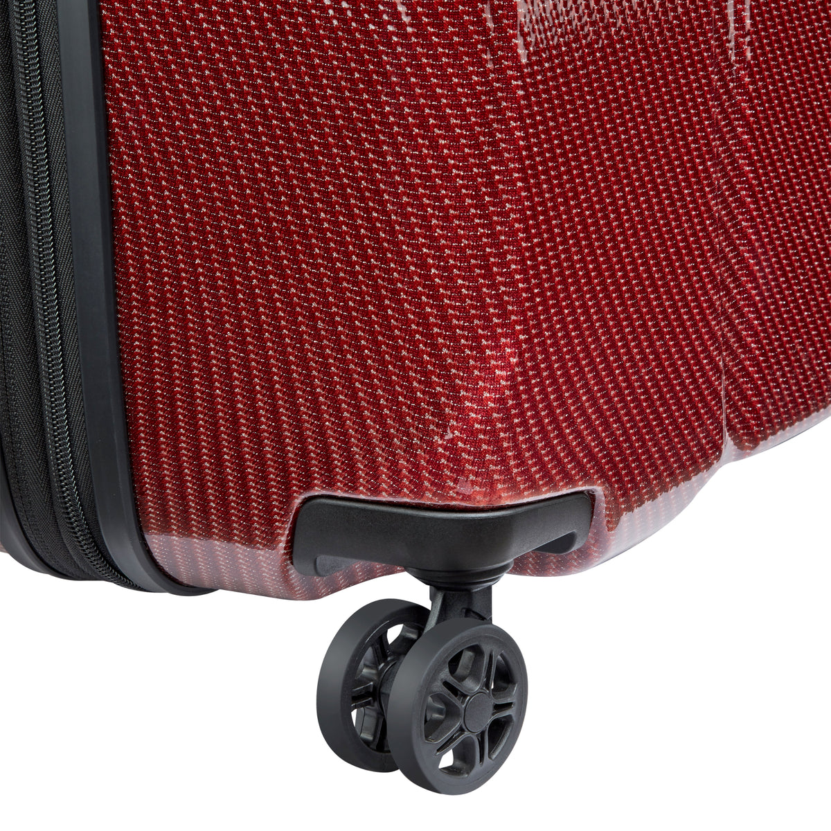 Delsey Helium Ultimate 70 cm 4-Wheel Expandable Suitcase - Burgundy