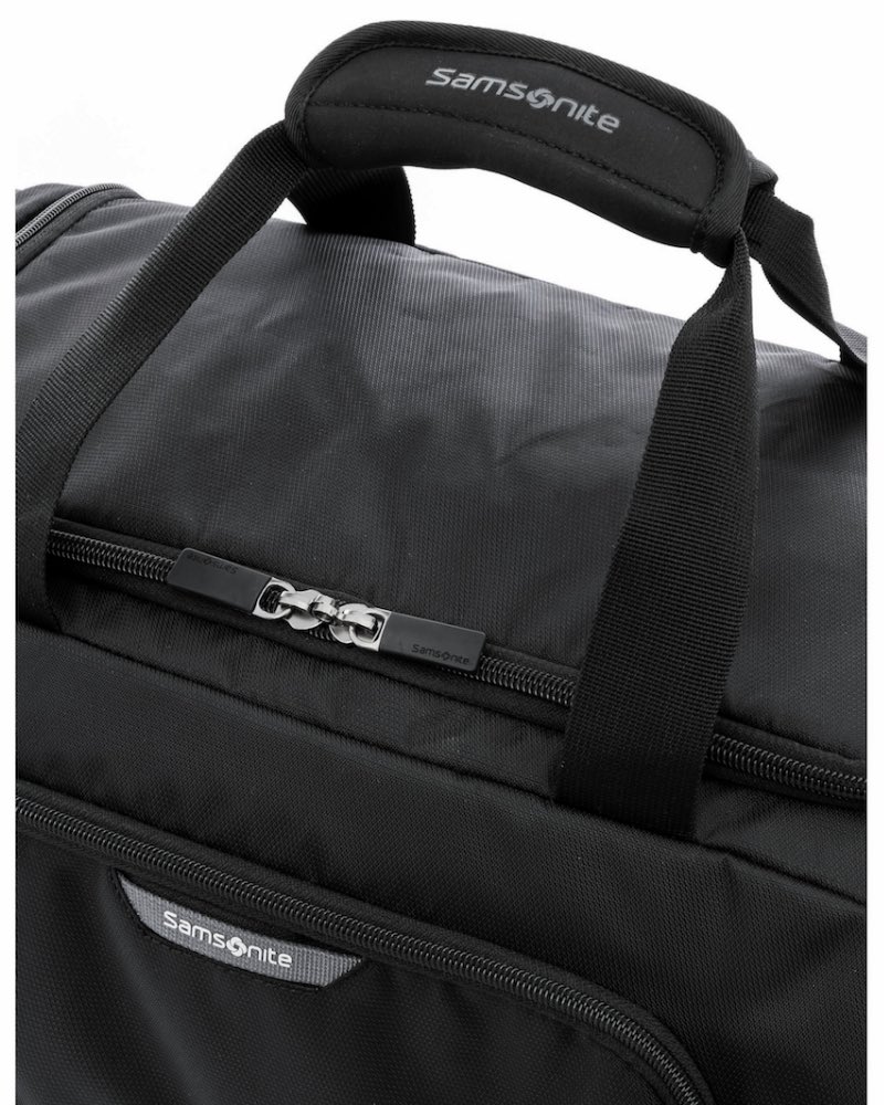 Samsonite Albi 55 cm Duffle on Wheels - Black / Grey