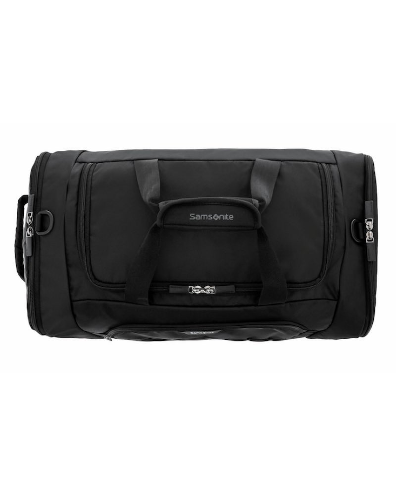 Samsonite Albi 55 cm Duffle on Wheels - Black / Grey