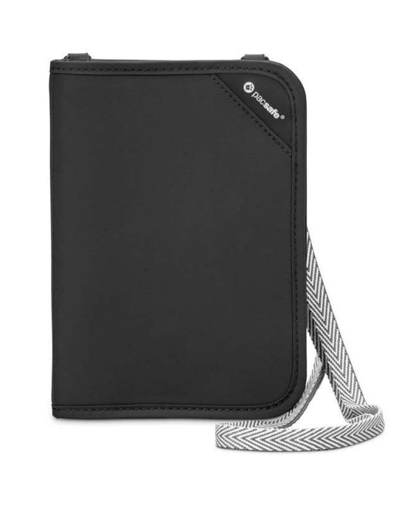 RFIDsafe V150 - Anti-theft RFID Blocking Compact Organiser - Black