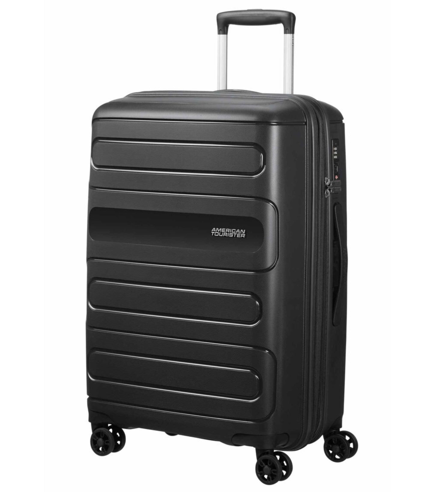 American Tourister Sunside 68cm 4 Wheeled Expandable Spinner - Black