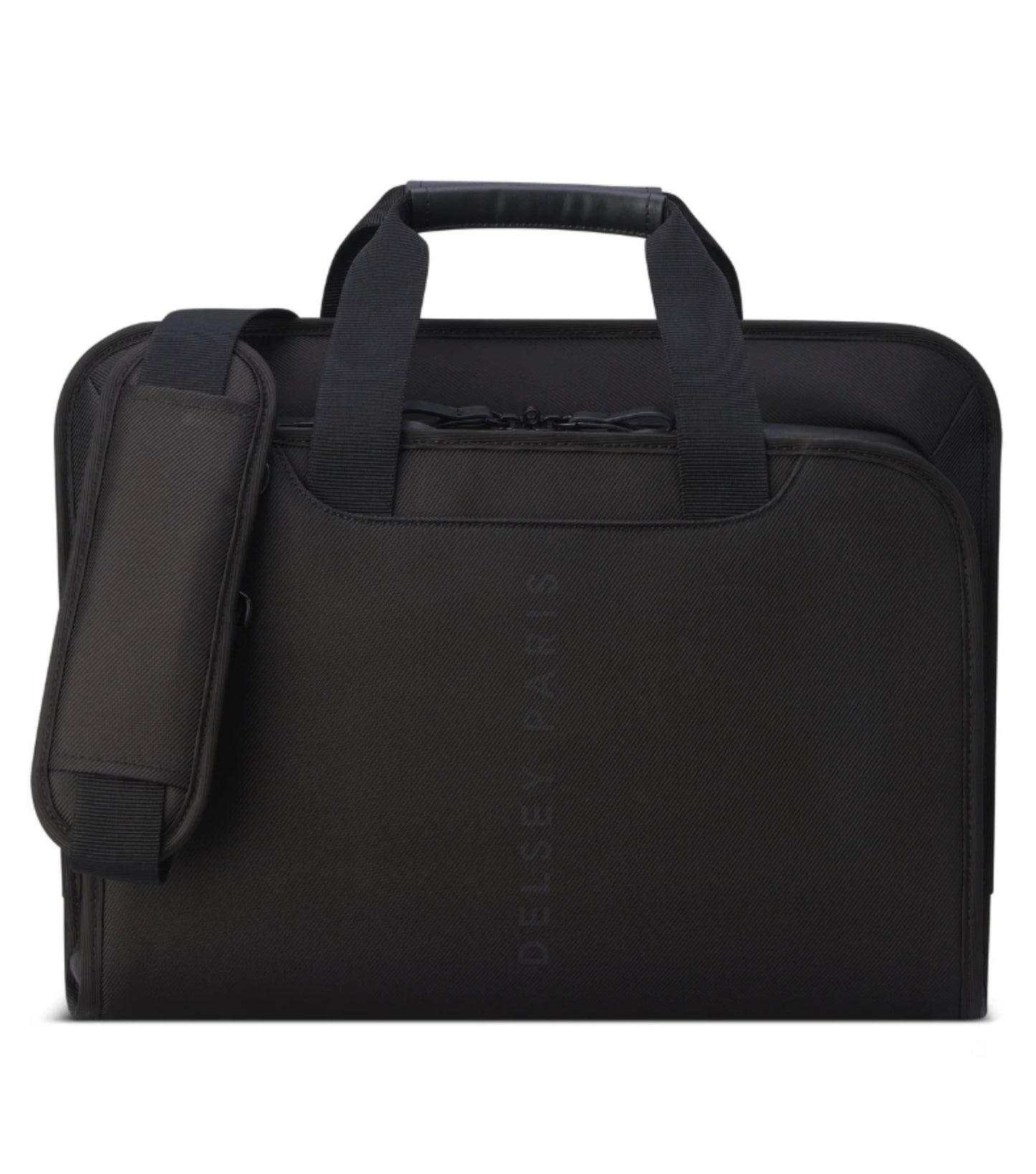 Delsey Arche 14" Laptop Satchel - Black