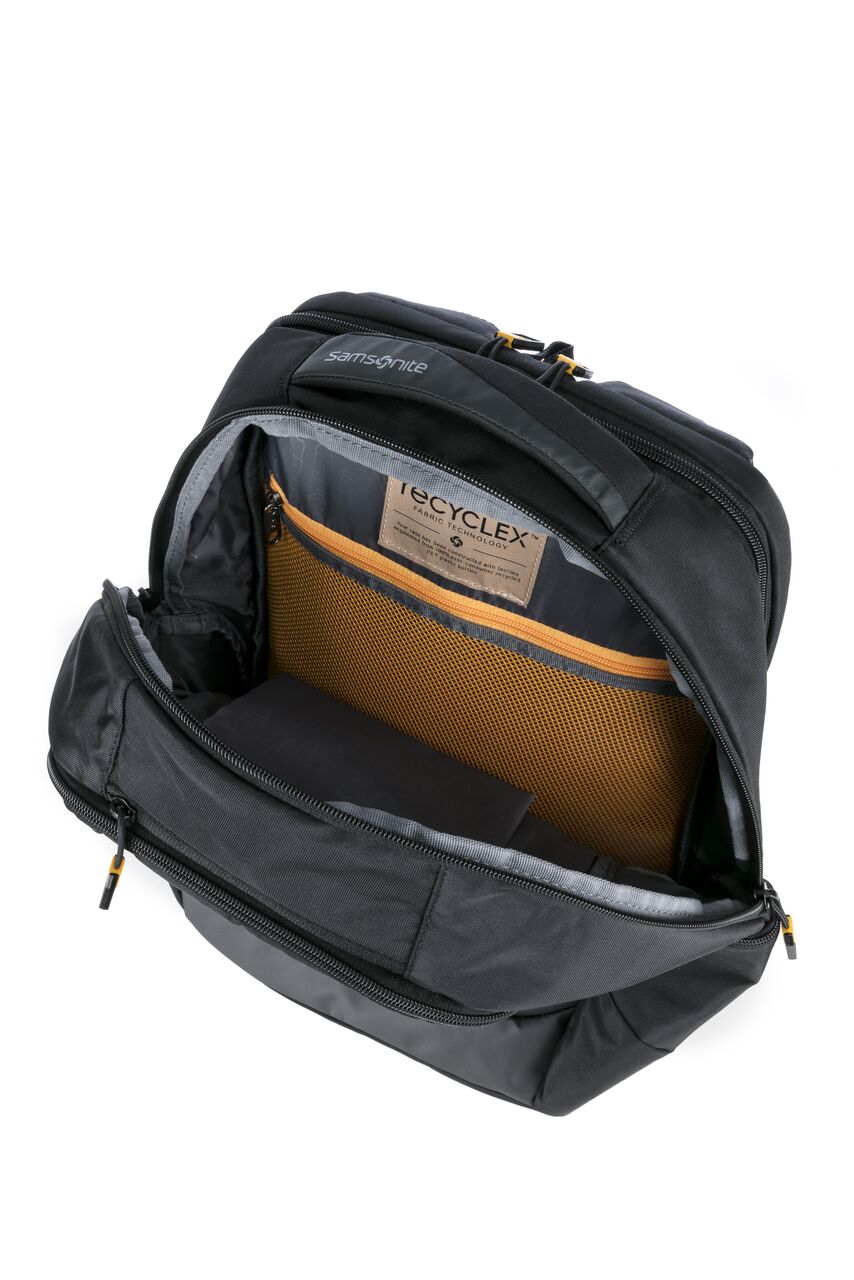 Main compartment with spacious interior and zippered mesh pocket