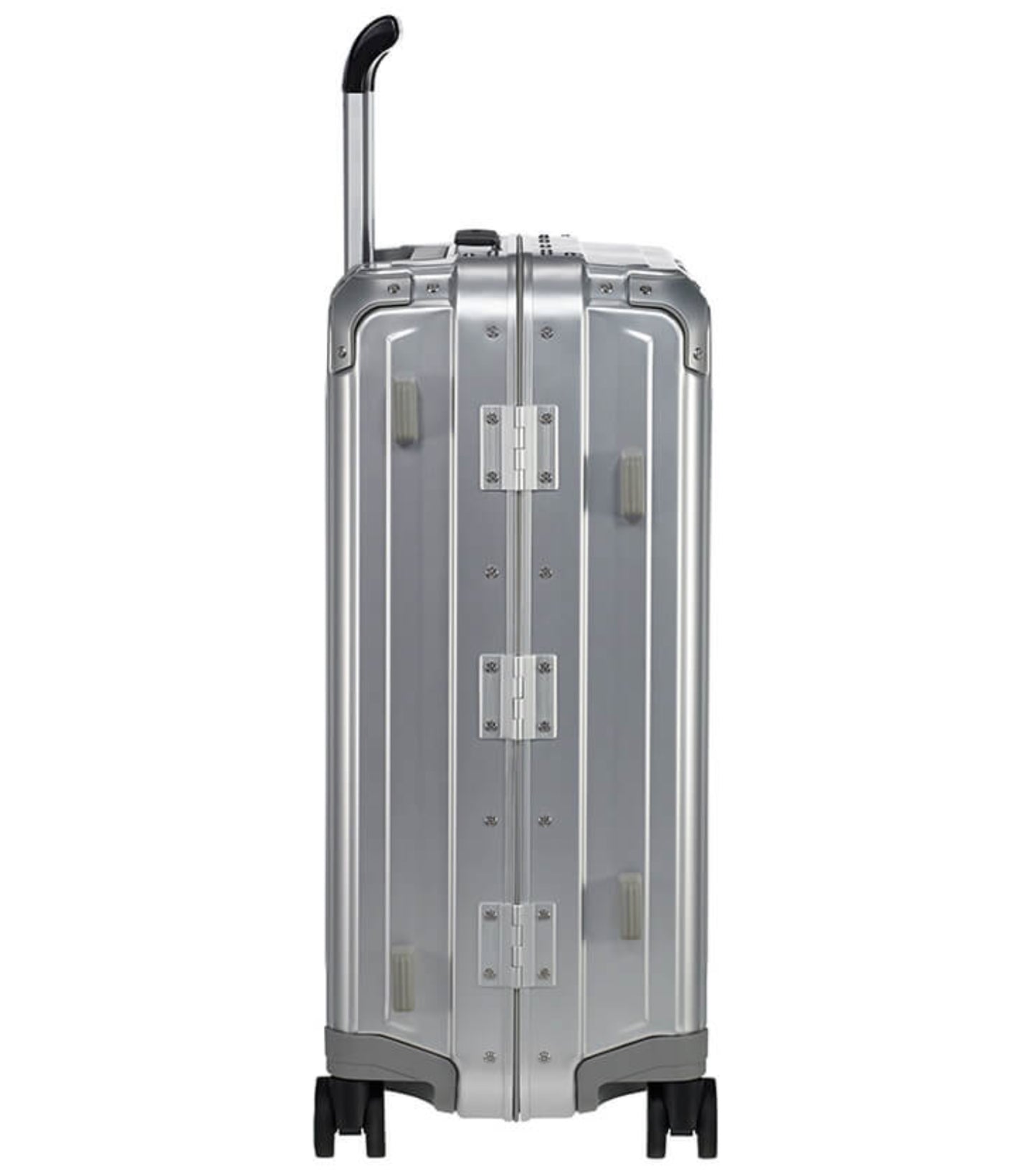 Samsonite Lite-Box ALU Anodised Aluminium 55 cm 4 Wheeled Spinner - Aluminium