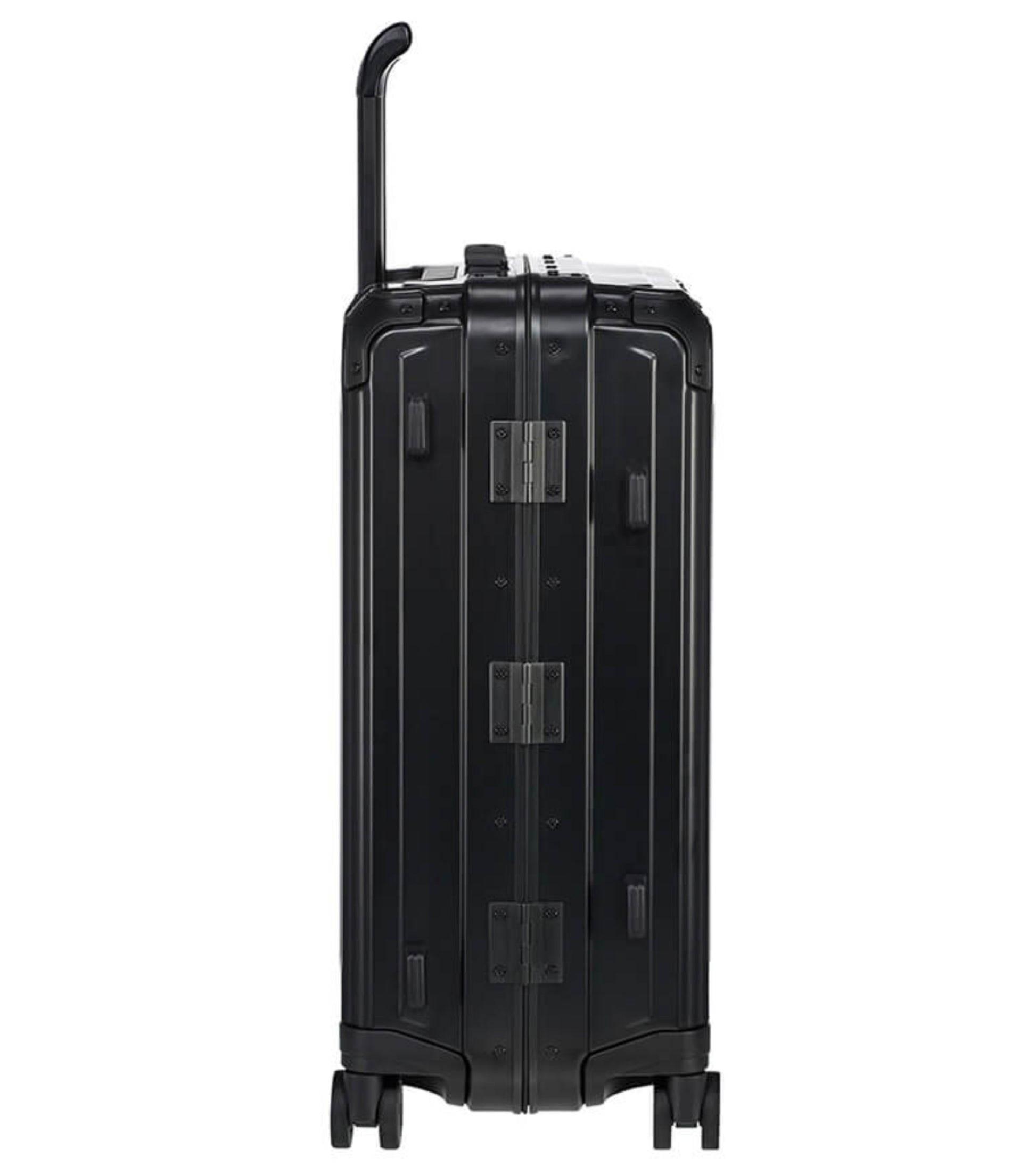 Samsonite Lite-Box ALU Anodised Aluminium 55 cm 4 Wheeled Spinner - Black