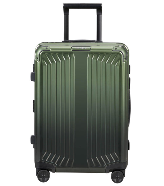 Samsonite Lite-Box ALU Anodised Aluminium 55 cm 4 Wheeled Spinner - Gradient Green