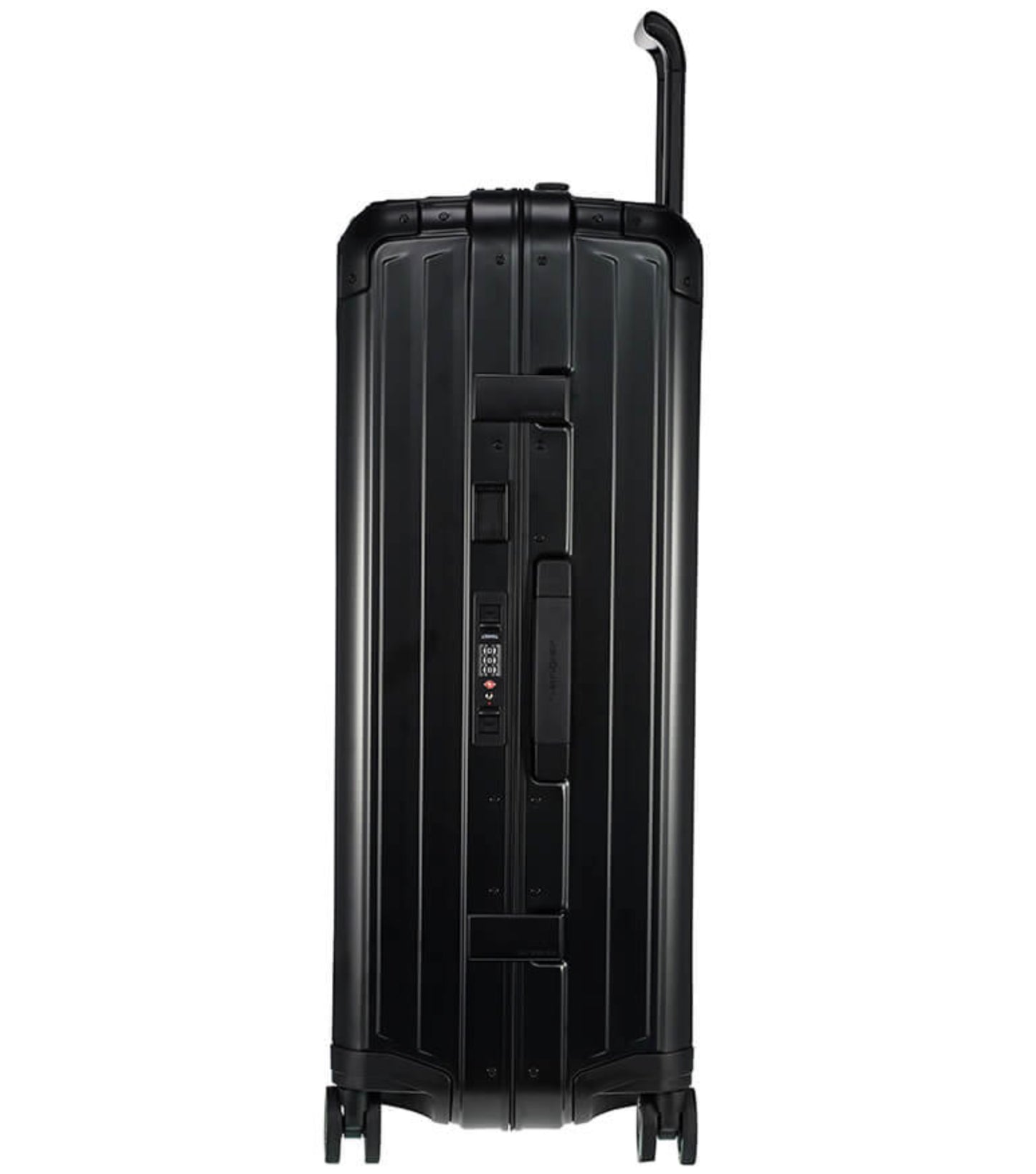 Samsonite Lite-Box ALU Anodised Aluminium 76 cm 4 Wheel Spinner - Black