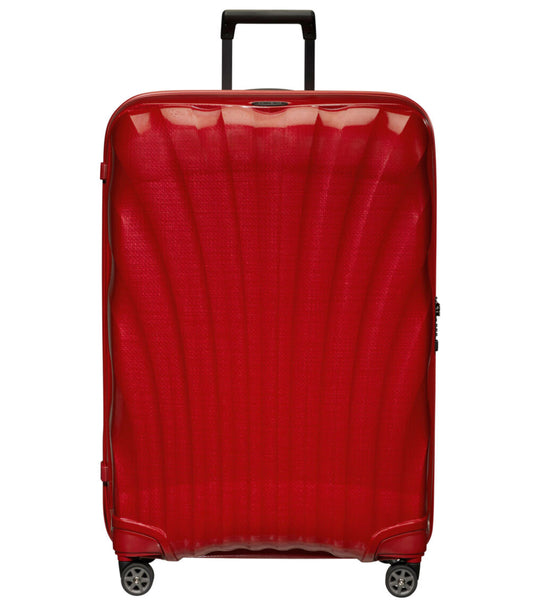 Samsonite C-Lite 81 cm 4 Wheel Spinner Luggage - Chilli Red