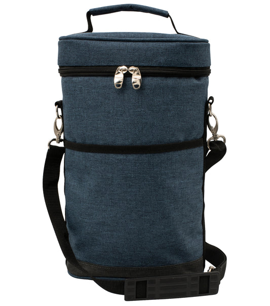 Karlstert Premium 2 Bottle Carrier - Blue