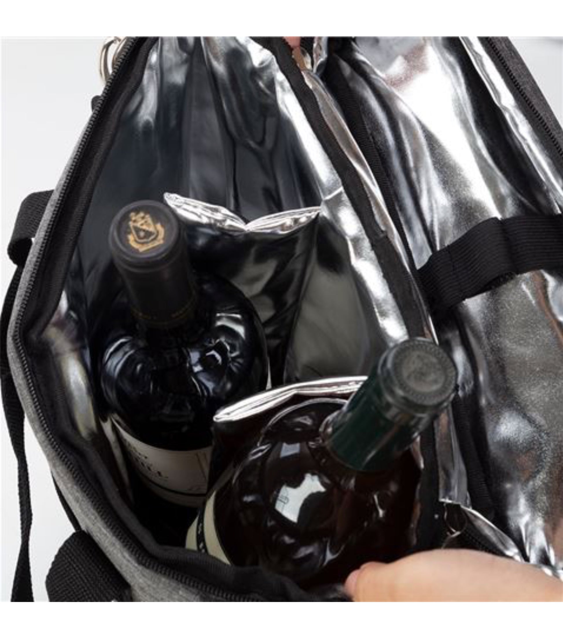 Fits 3 x standard sized wine bottles