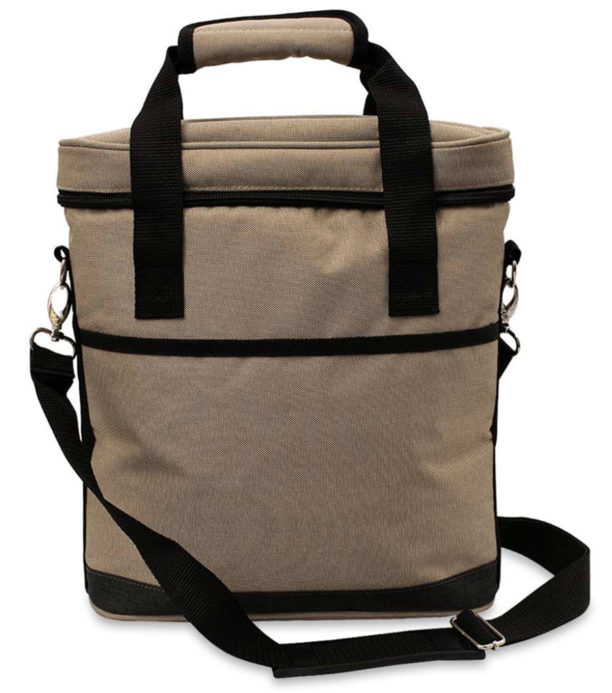 Karlstert Premium 3 Bottle Carrier - Sand 