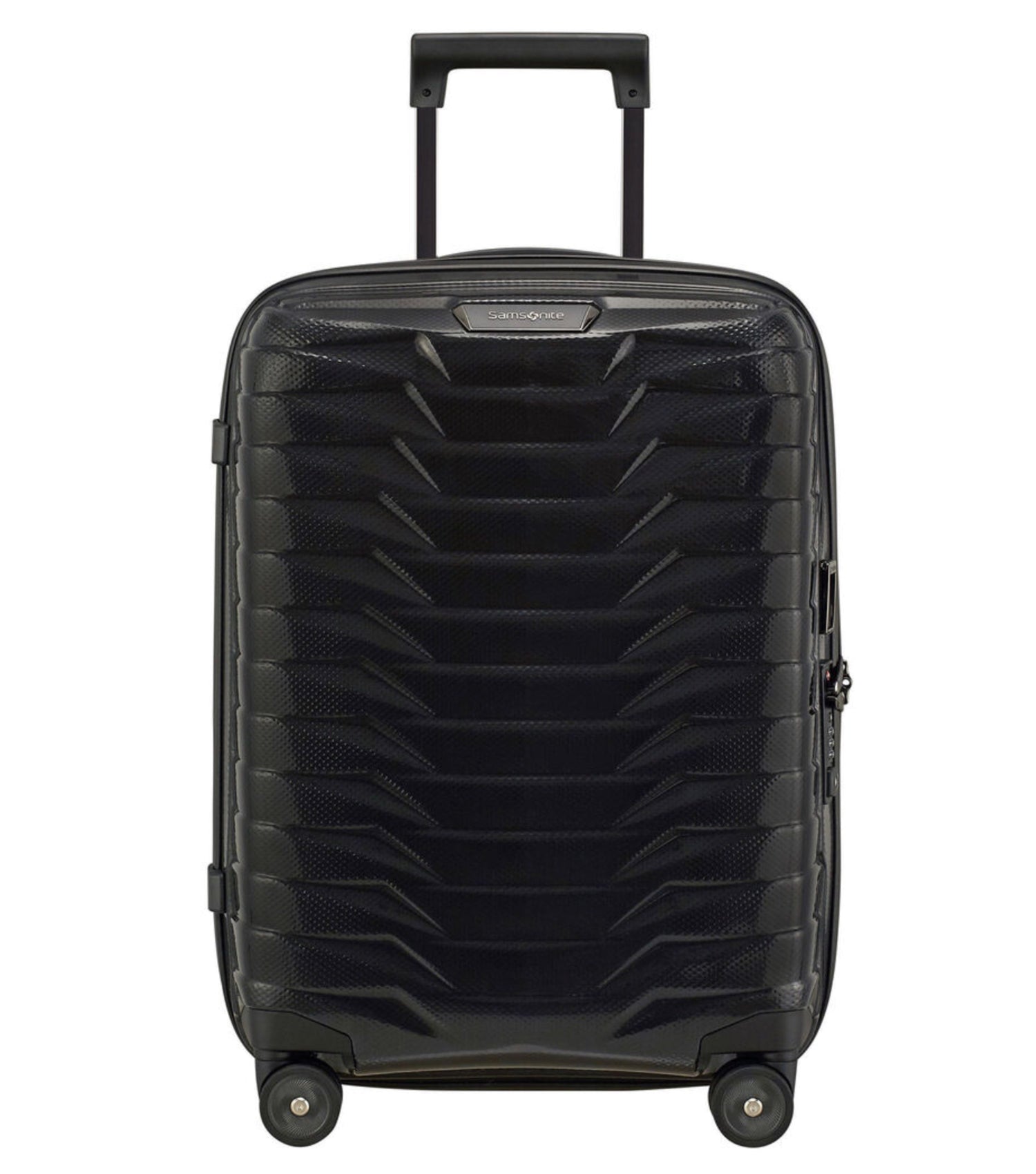 Samsonite Proxis 55cm Expandable 4 Wheel Cabin Spinner Luggage - Black