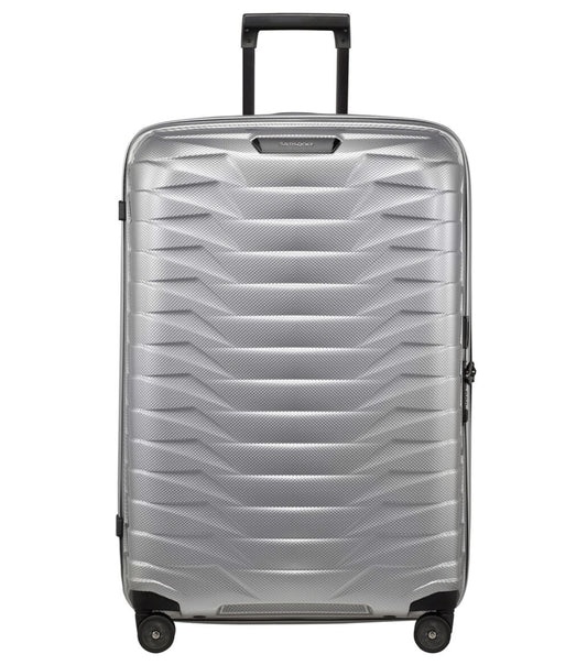 Samsonite Proxis 75cm 4 Wheel Spinner Luggage - Silver