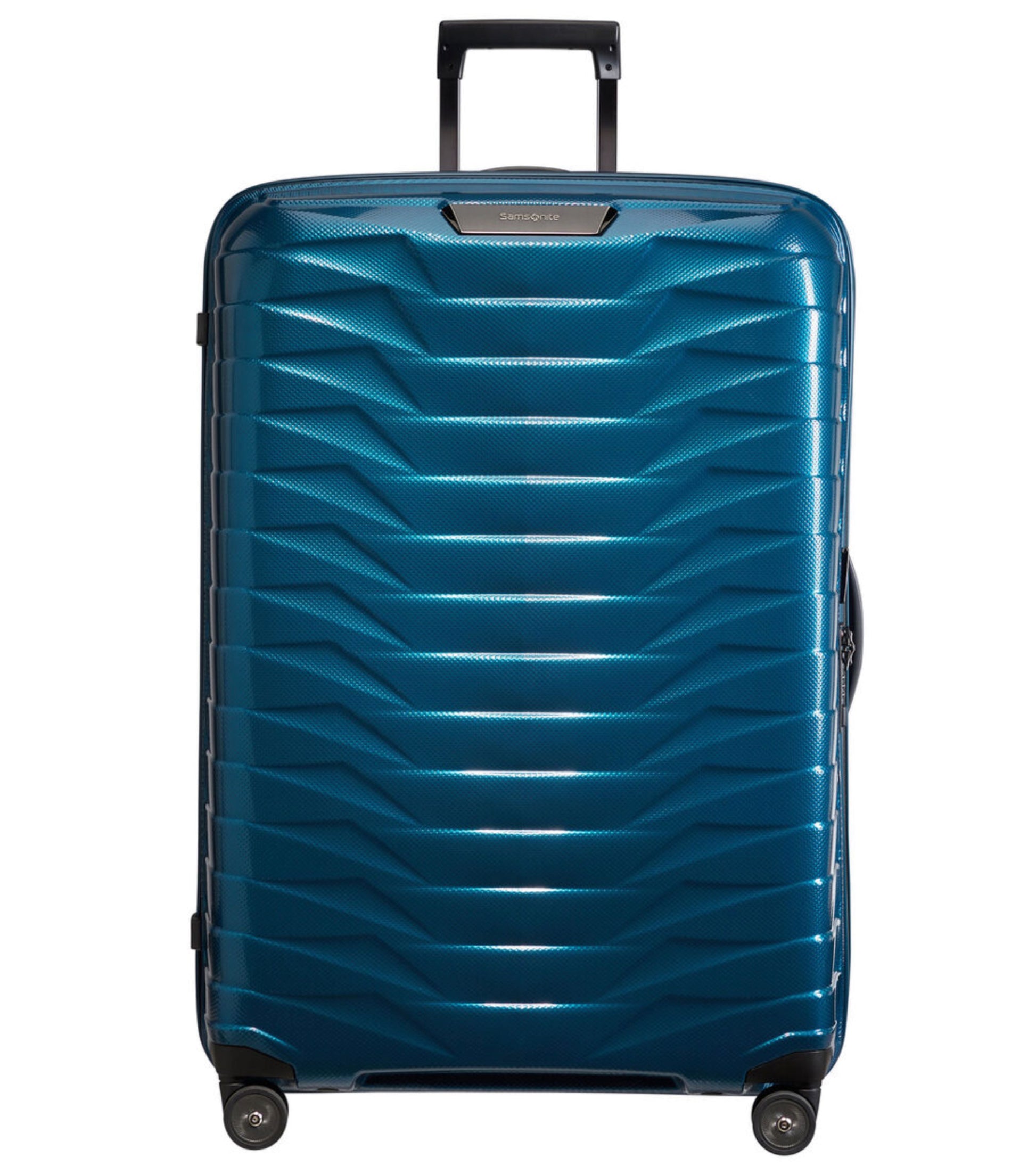 Samsonite Proxis 81 cm 4 Wheel Spinner Luggage - Petrol Blue