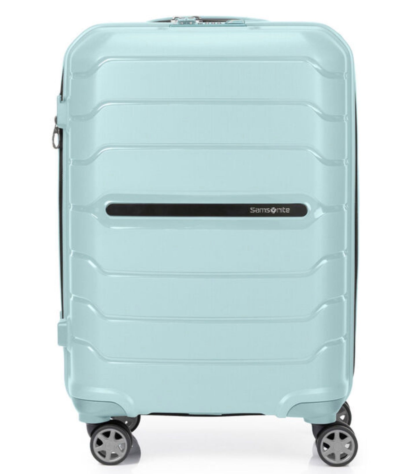 Samsonite Oc2Lite 55 cm 4 Wheeled Expandable Carry-On Spinner Case - Lagoon Blue