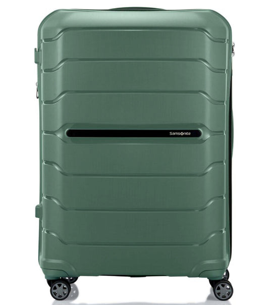 Samsonite Oc2Lite 75 cm 4 Wheeled Expandable Spinner Suitcase - Slate Green