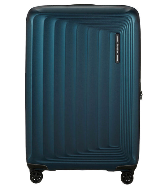 Samsonite Nuon 75 cm Expandable Spinner Luggage - Matt Petrol Blue