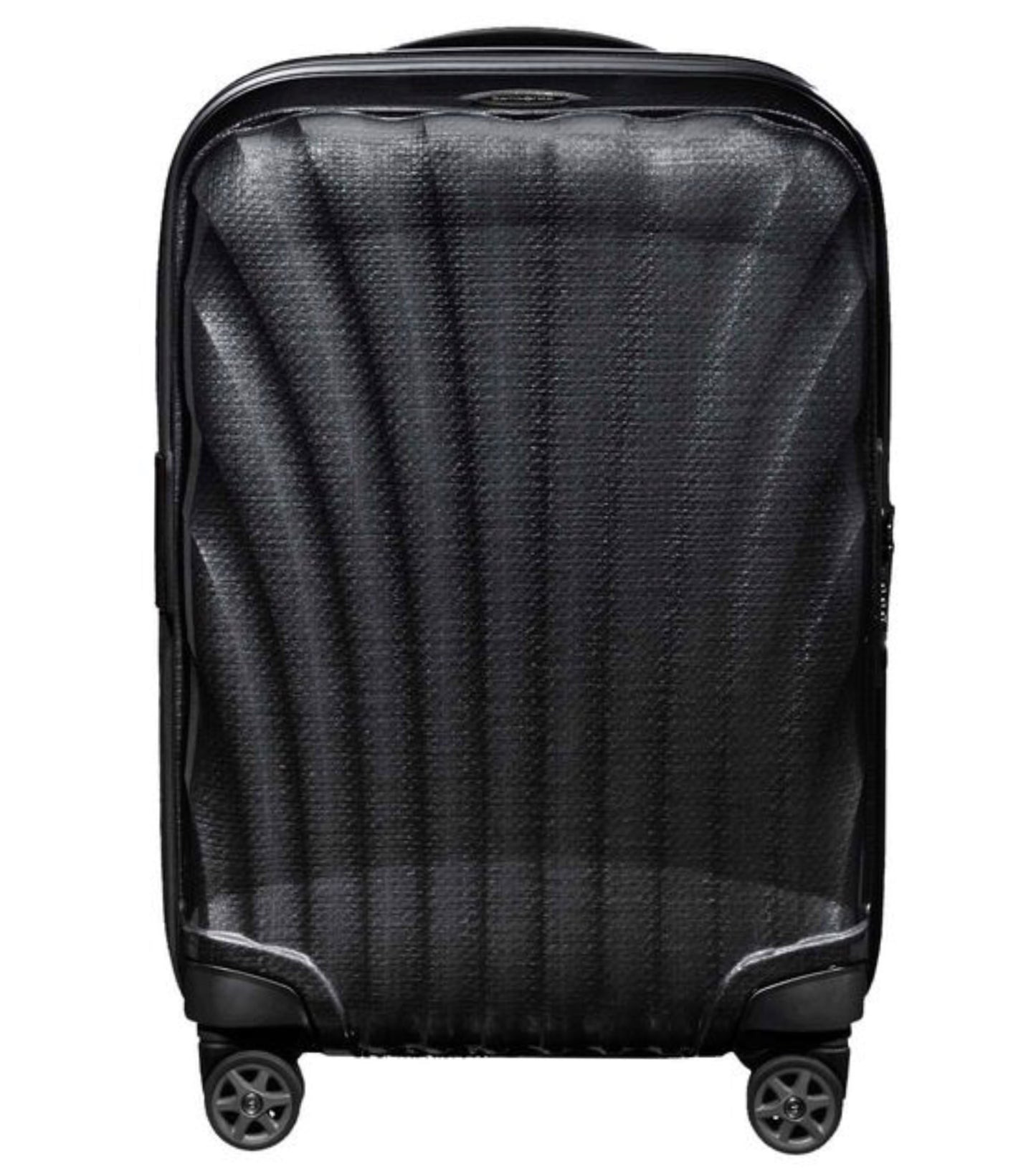  Samsonite C-Lite 55 cm Expandable 4-Wheel Cabin Spinner Luggage - Black