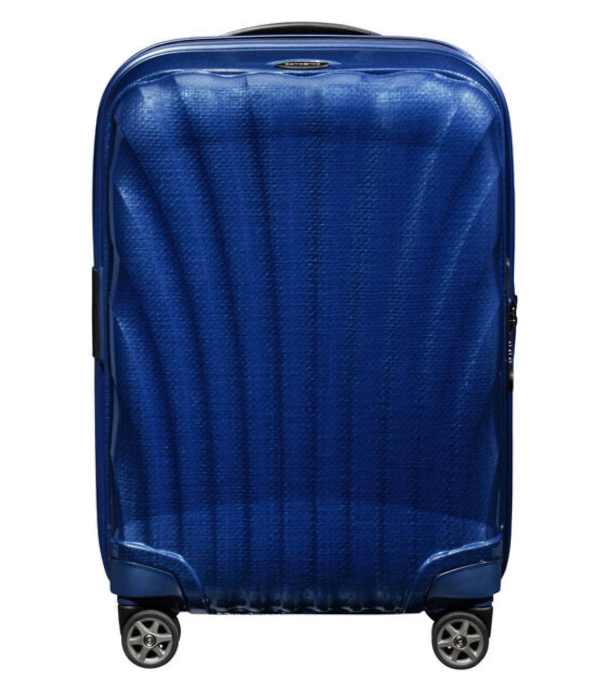 Samsonite C-Lite 55 cm Expandable 4-Wheel Cabin Spinner Luggage - Deep Blue