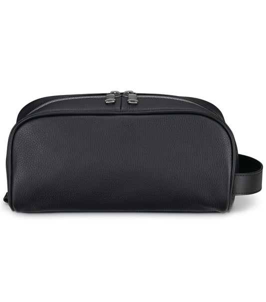 Samsonite Classic Leather Travel / Toiletry Bag - Black