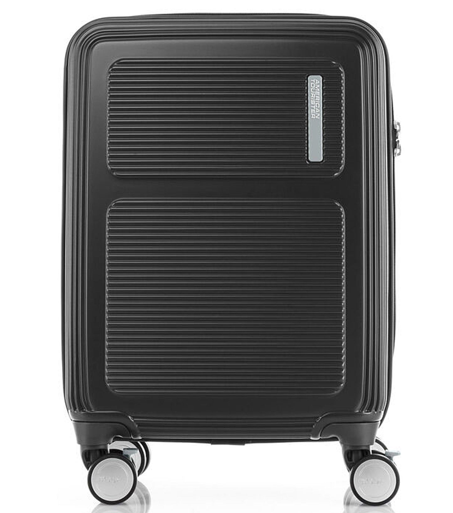 American Tourister Maxivo 55 cm Carry-On Spinner Luggage - Jet Black