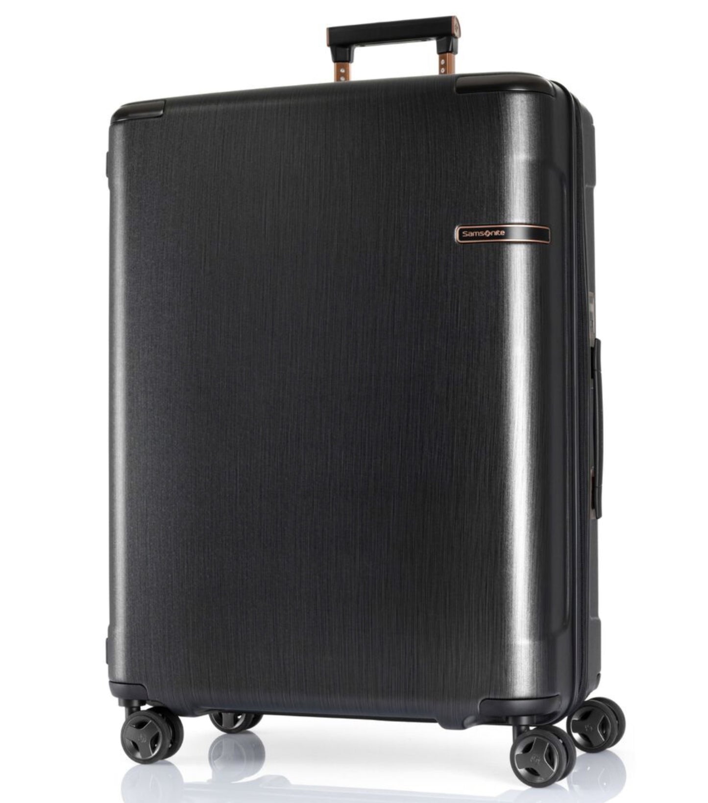 Samsonite EVOA TECH 75 cm 4 Wheel Expandable Non Tracker Luggage - Brushed Black