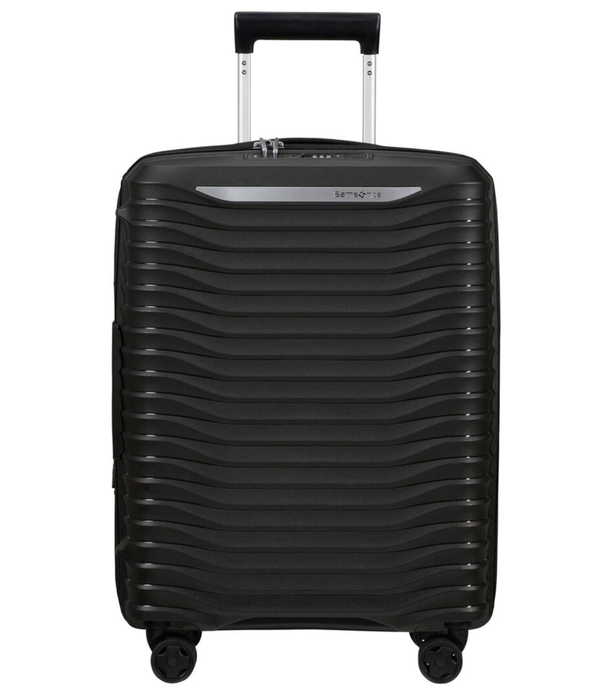 Samsonite Upscape 55cm Expandable 4 Wheel Cabin Spinner Luggage - Black