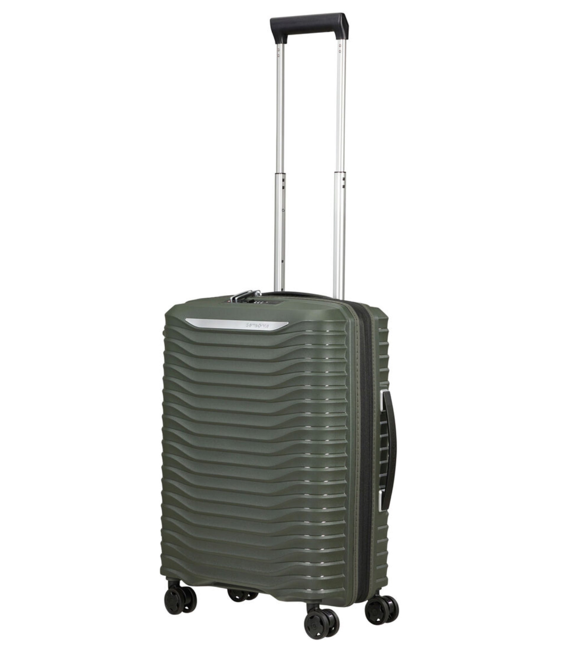 Samsonite Upscape 55cm Expandable 4 Wheel Cabin Spinner Suitcase - Climbing Ivy