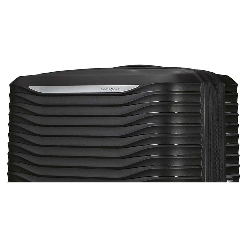 Top of the Samsonite Upscape polypropylene shell