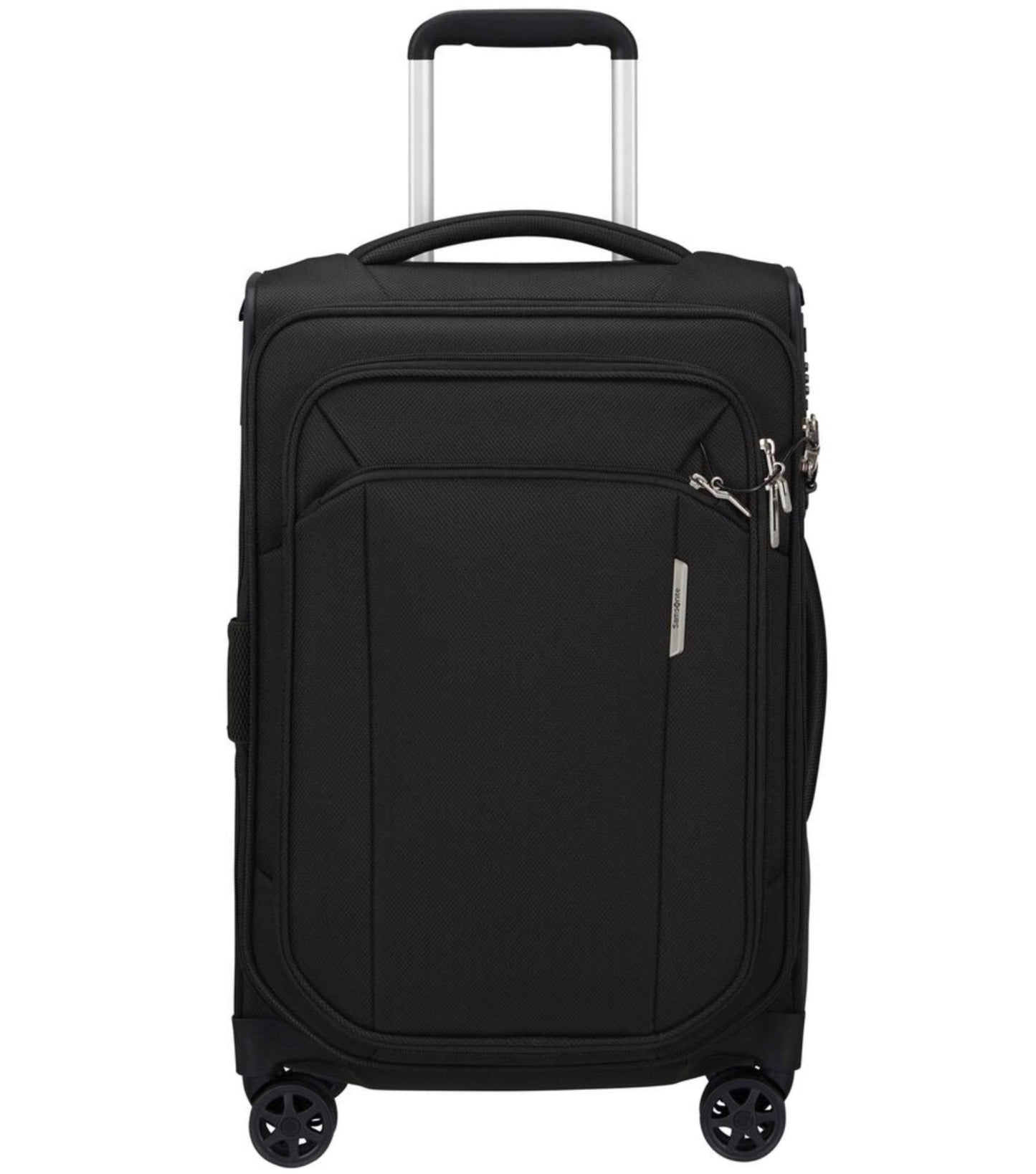 Samsonite Respark 55 cm Expandable Cabin Spinner Luggage - Ozone Black