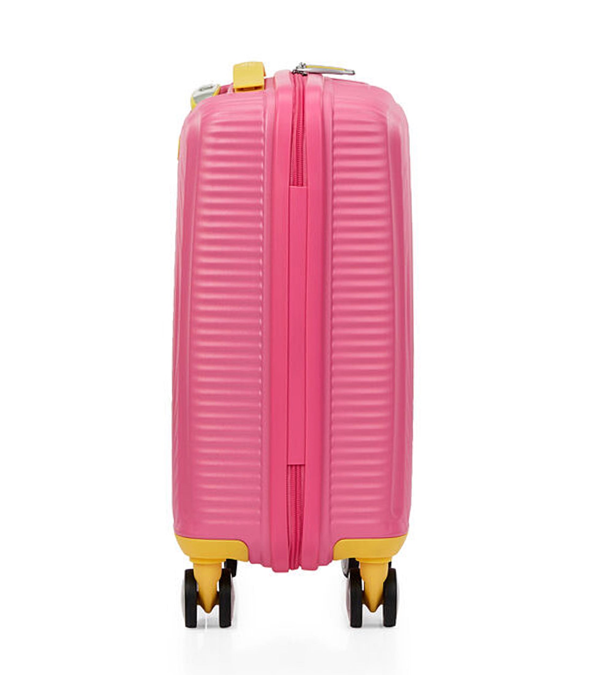 American Tourister Little Curio 47 cm Carry-On Spinner Suitcase - Pink / Yellow