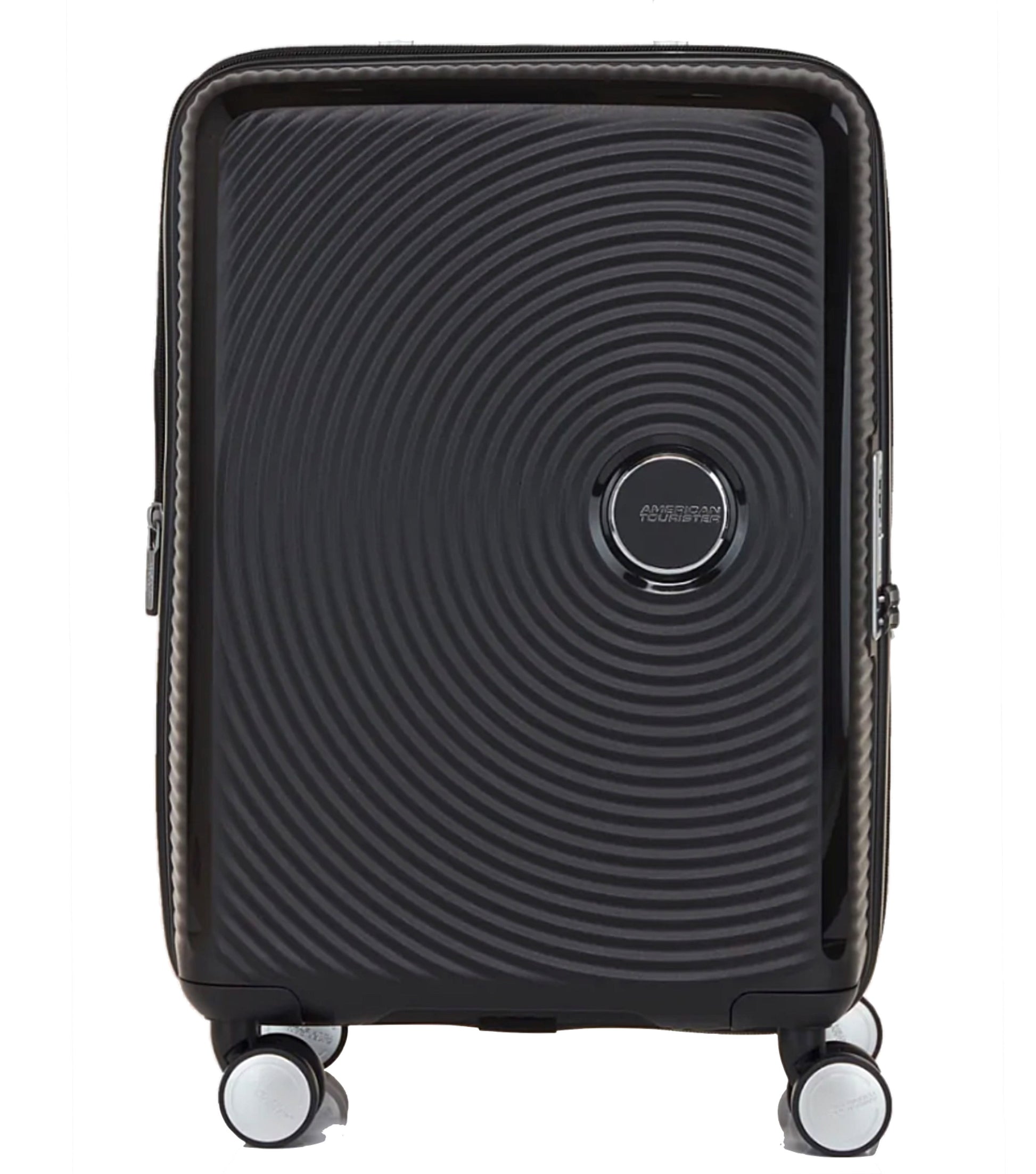 American Tourister Curio 2 - 55 cm Carry-On Spinner Luggage - Black