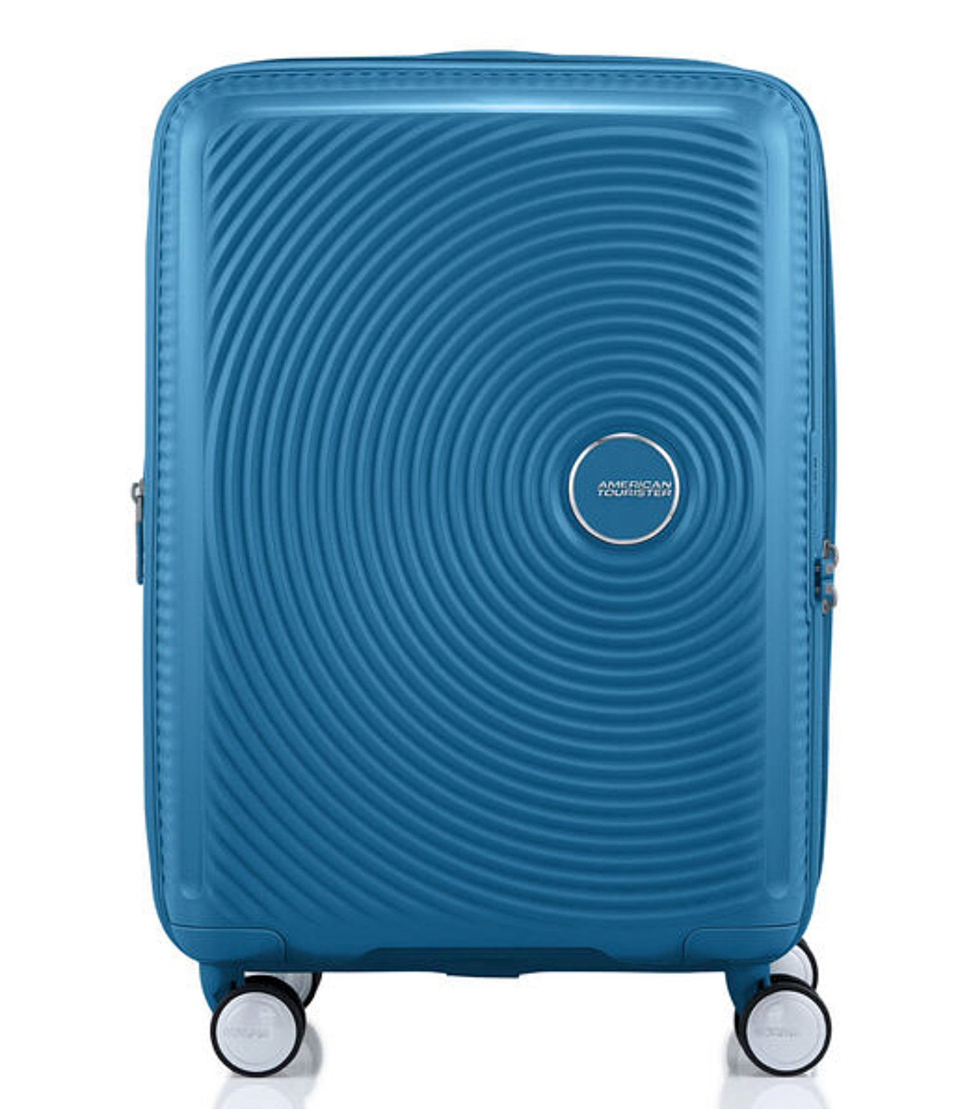 American Tourister Curio 2 - 55 cm Carry-On Spinner Suitcase - Pacific Blue