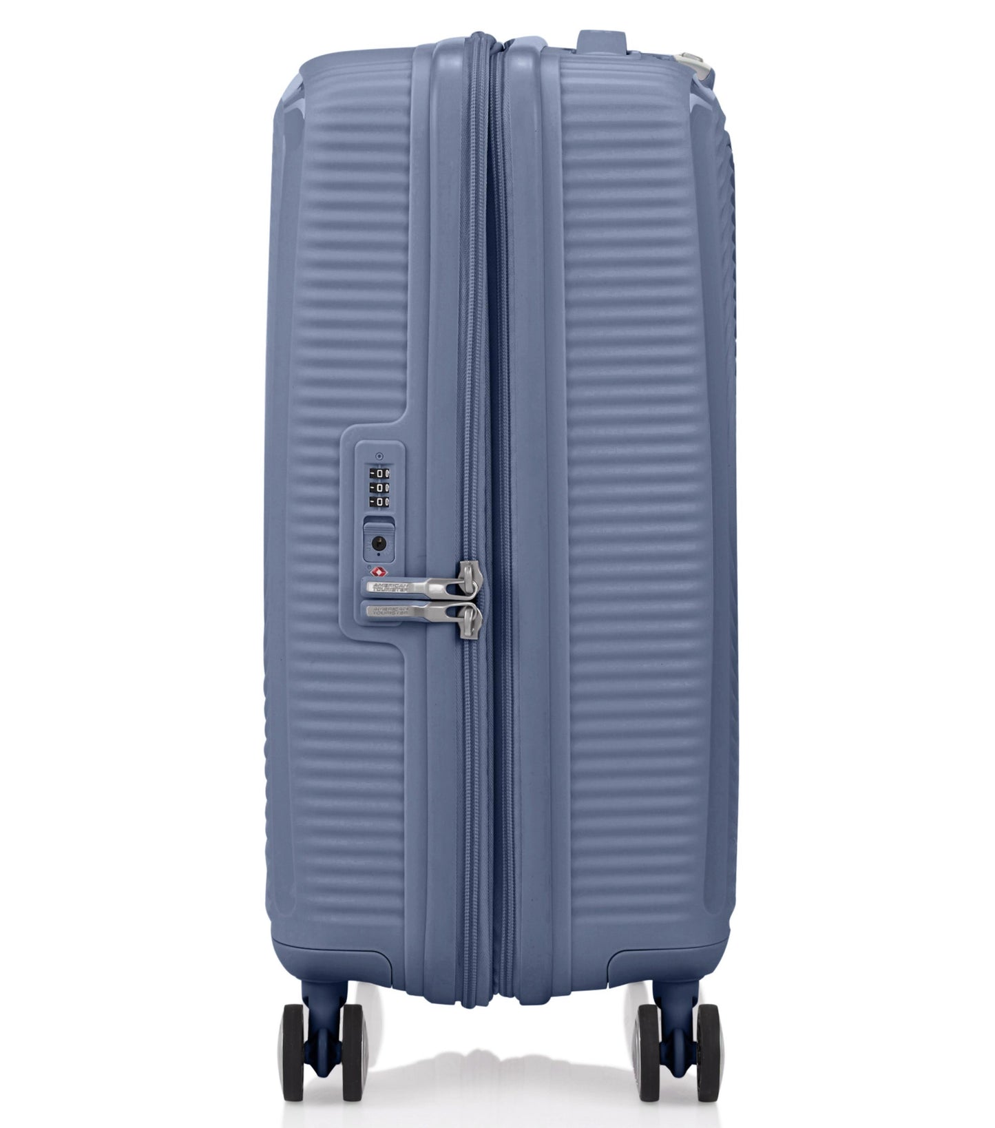 American Tourister Curio 2 - 55 cm Carry-On Spinner Suitcase - Stone Blue