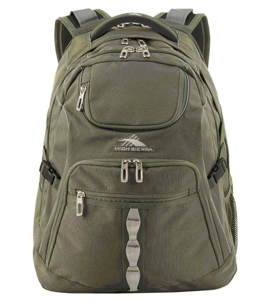 High Sierra Access 3.0 Eco 16" Laptop Backpack with RFID - Khaki