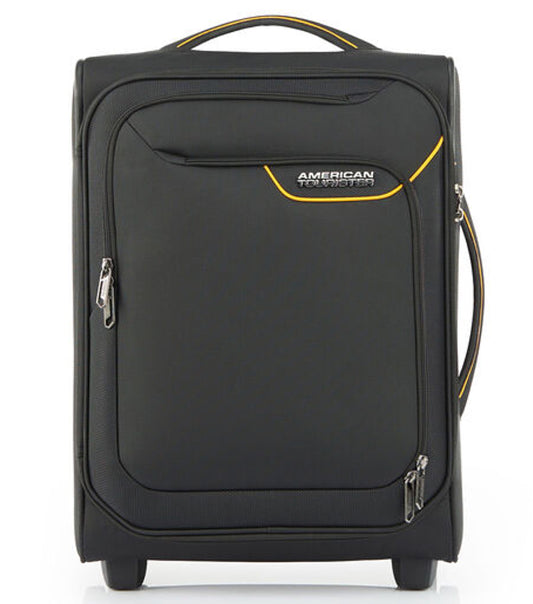 American Tourister Applite 4 ECO 50 cm 2 Wheel Upright - Black / Mustard