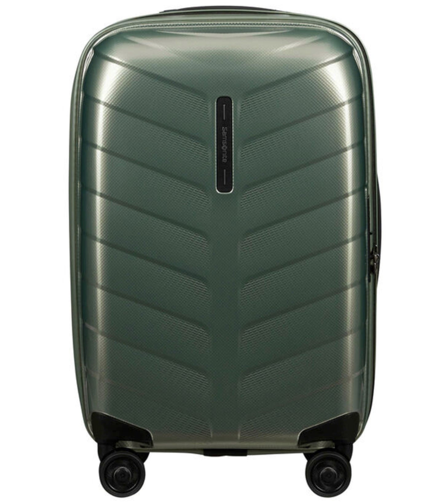 Samsonite Attrix 55 cm Expandable Carry-on Spinner Suitcase - Basil Green (Limited Edition)