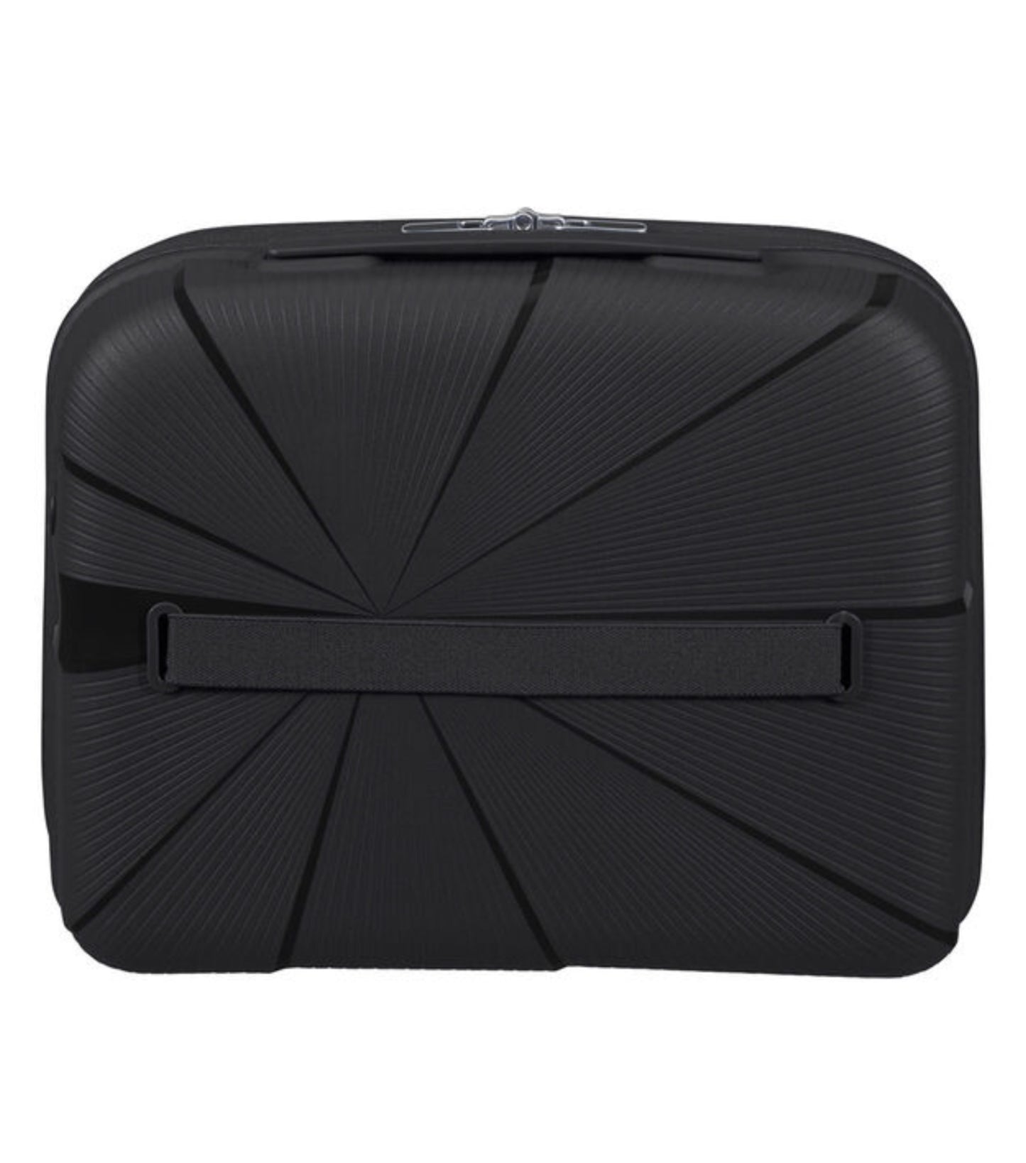 Luggage sleeve on the rear of the case