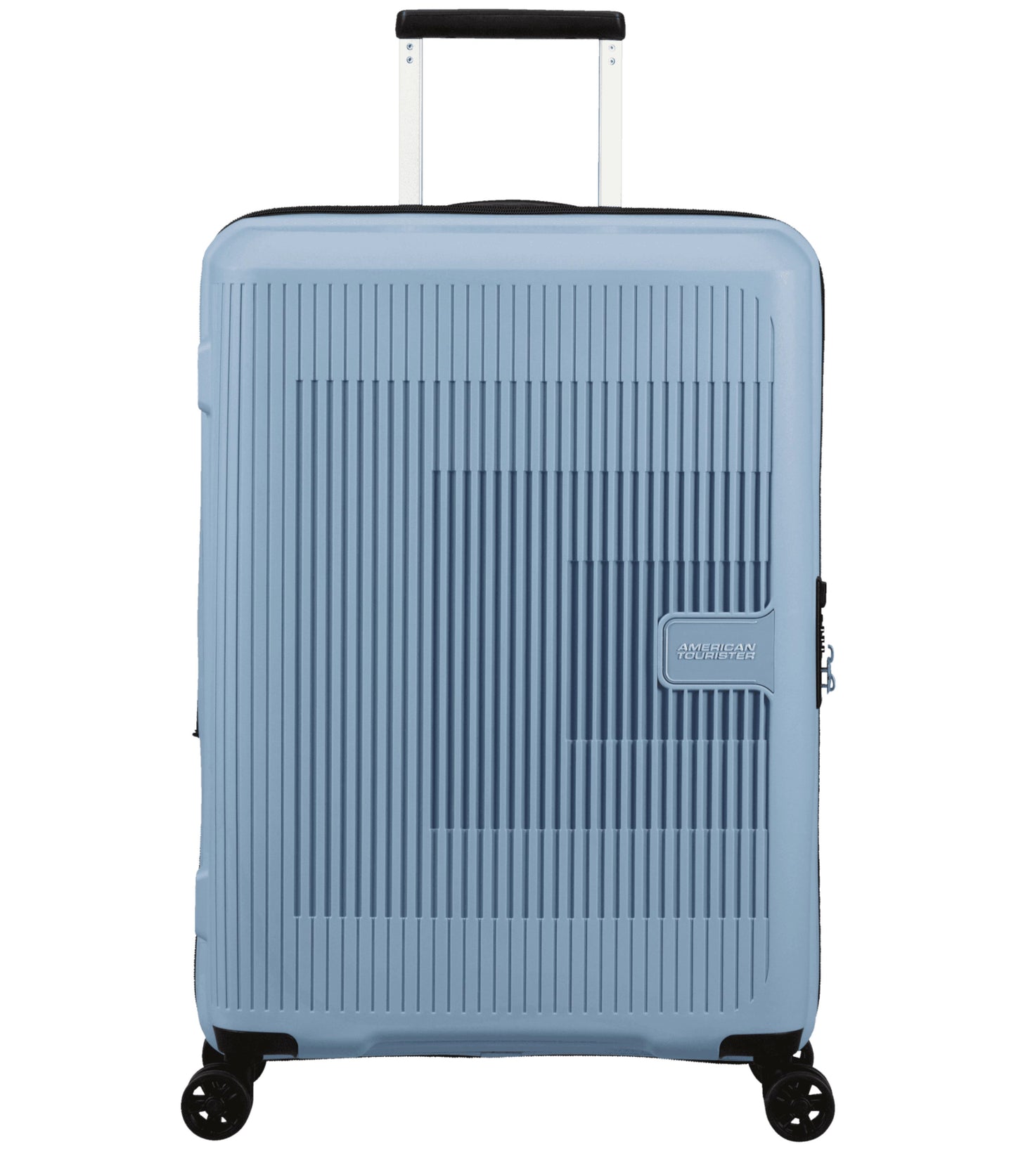 American Tourister AeroStep 67 cm Expandable Spinner Luggage - Soho Grey