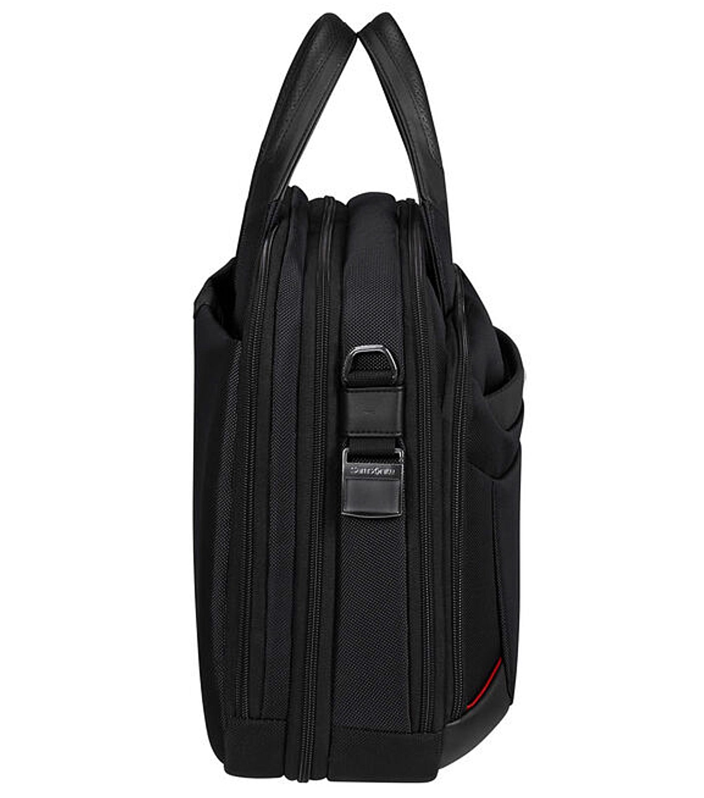 Samsonite PRO-DLX 6 - 15.6" Laptop Expandable Bailhandle Bag - Black