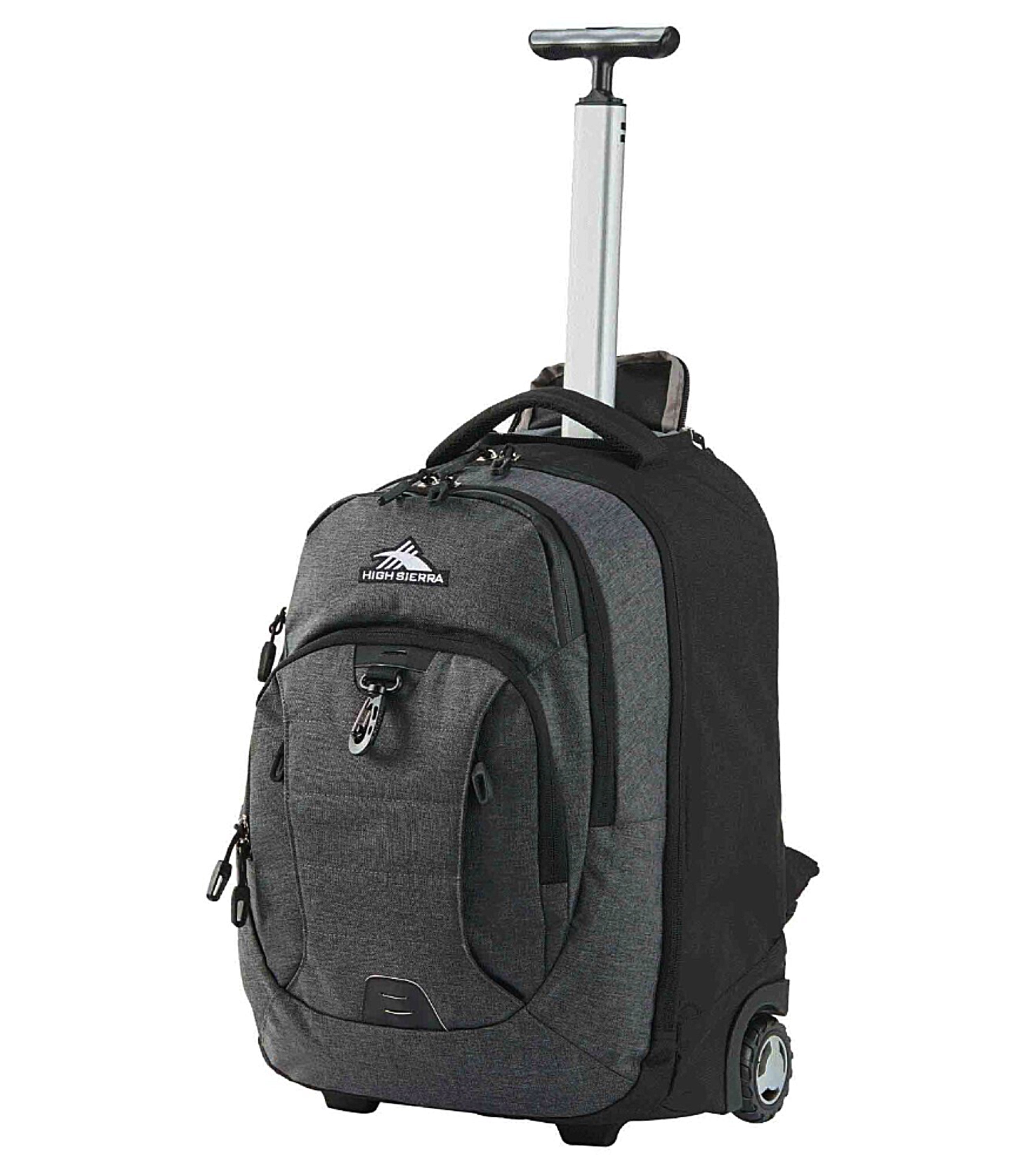 High Sierra Jarvis Pro Wheeled Backpack Black Travel Universe