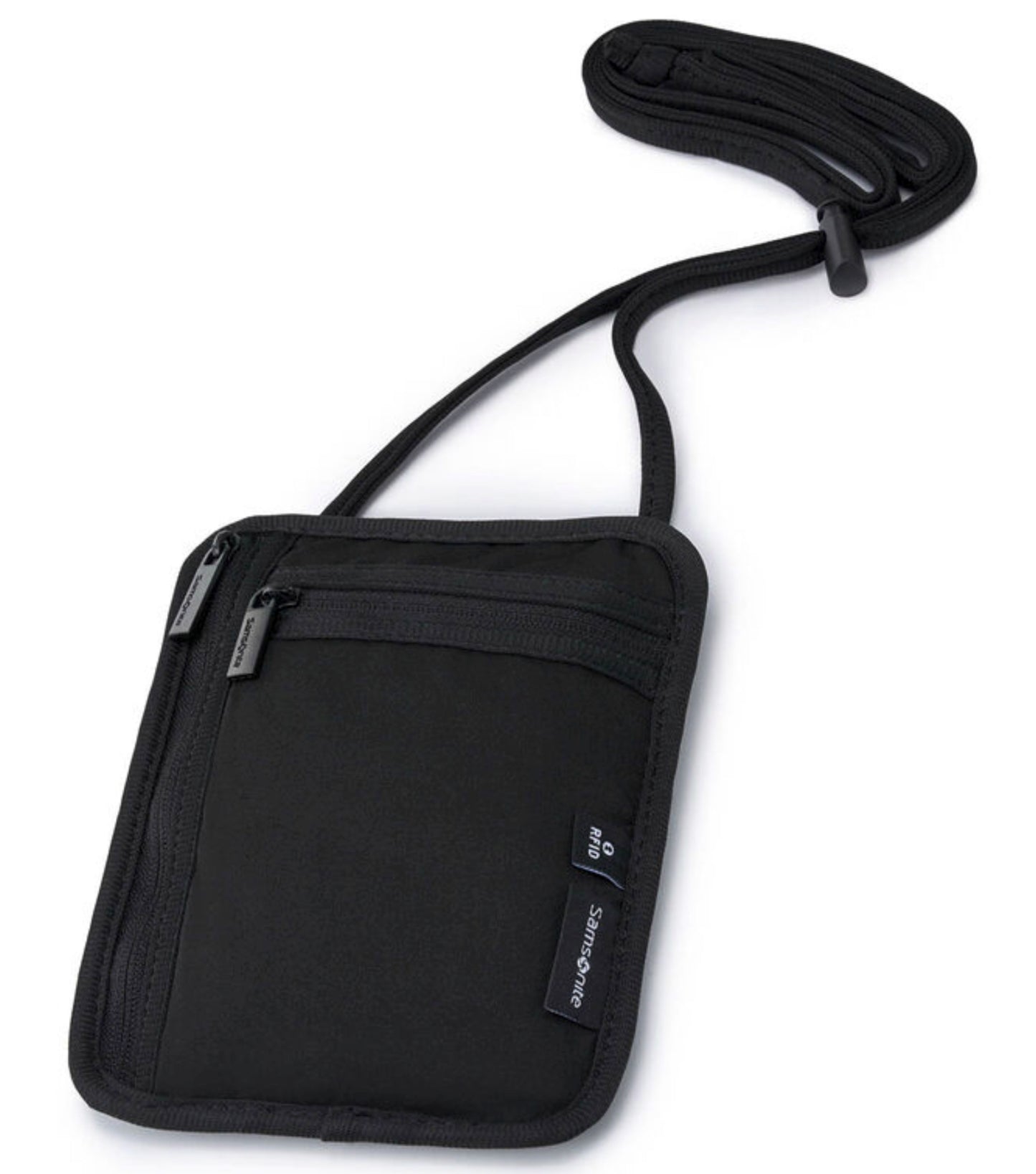 Samsonite Antimicrobial RFID Blocking Neck Pouch - Black