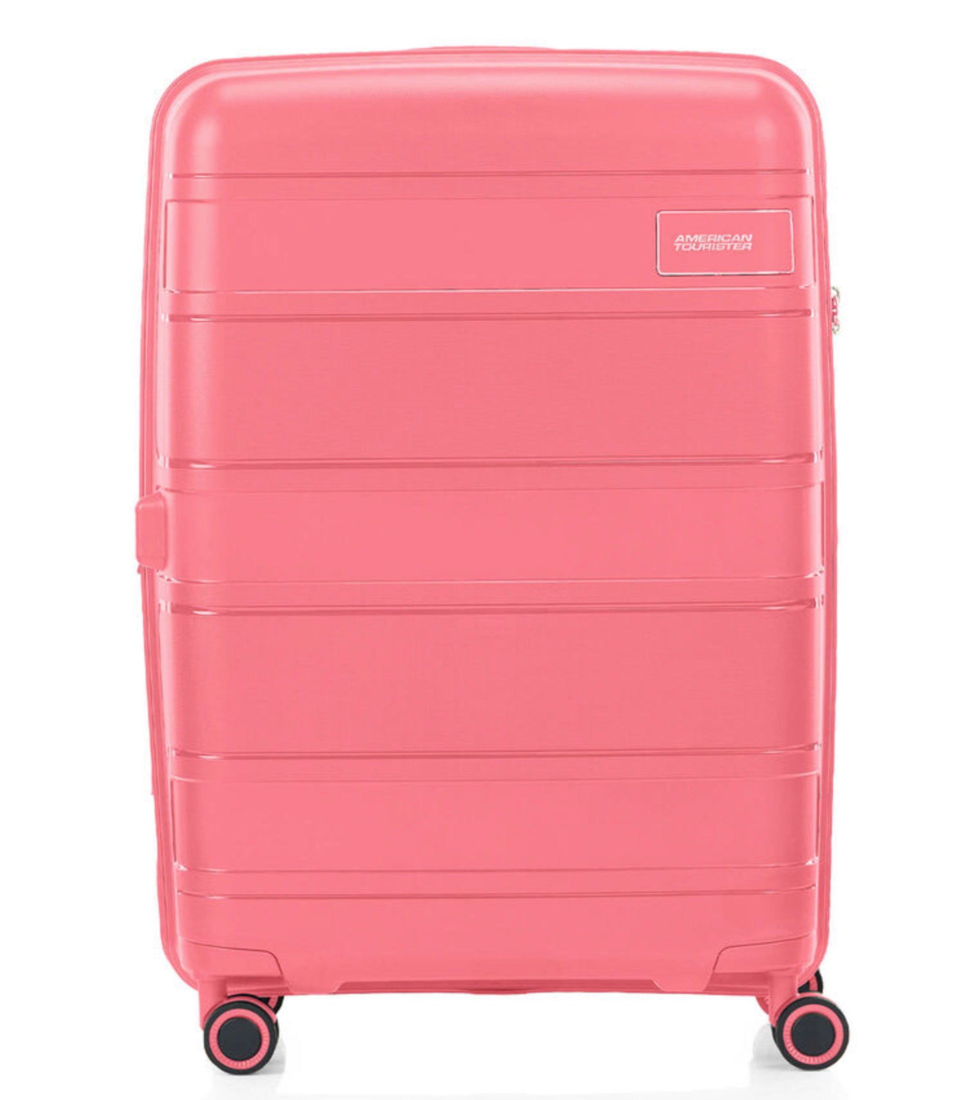 American Tourister Light Max 69 cm Expandable Spinner Suitcase - Pink Blush