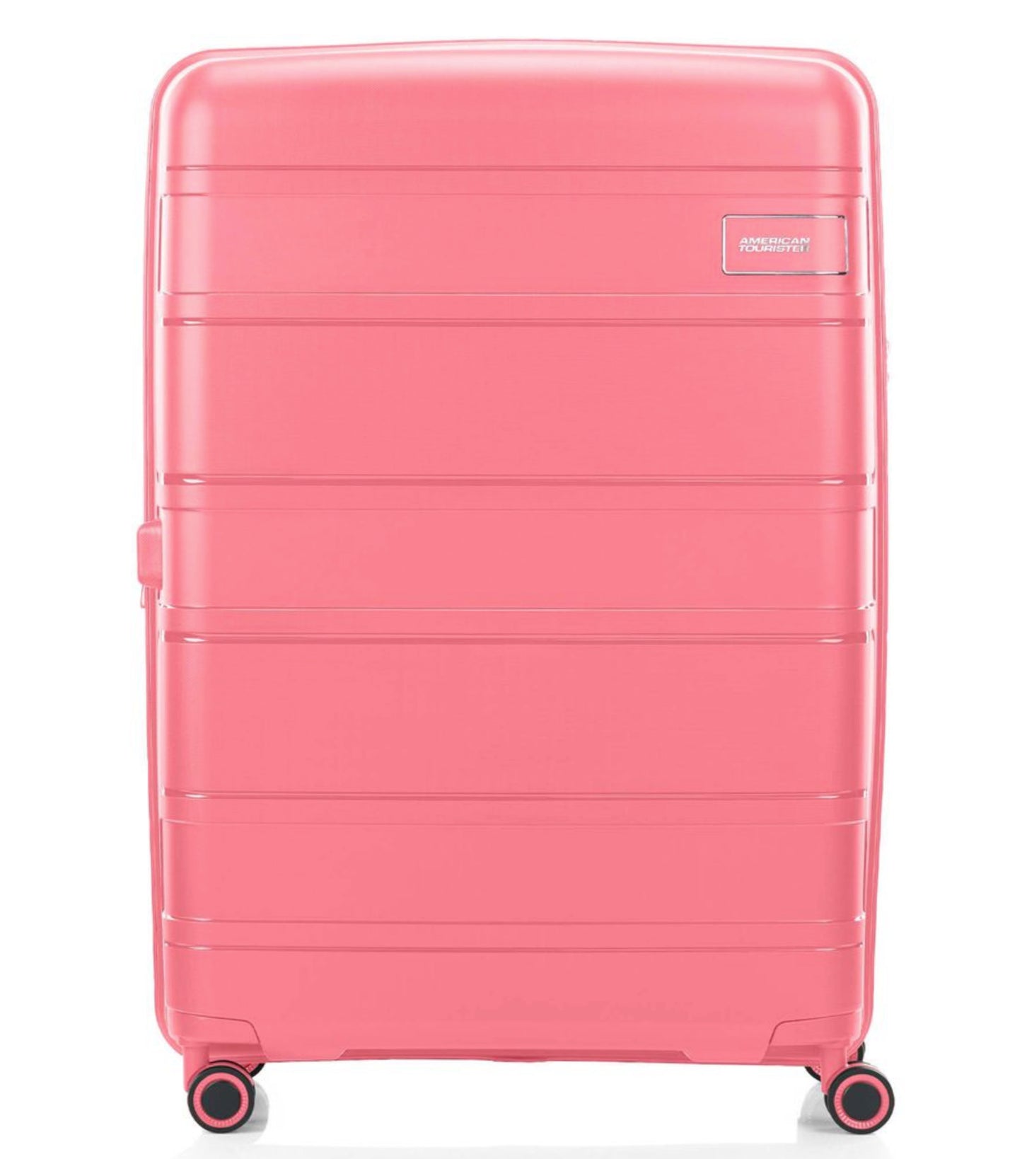 American Tourister Light Max 82 cm Expandable Spinner Suitcase - Pink Blush