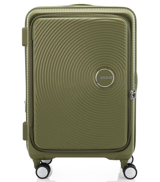 American Tourister Curio Book Opening 68 cm Spinner Luggage - Khaki