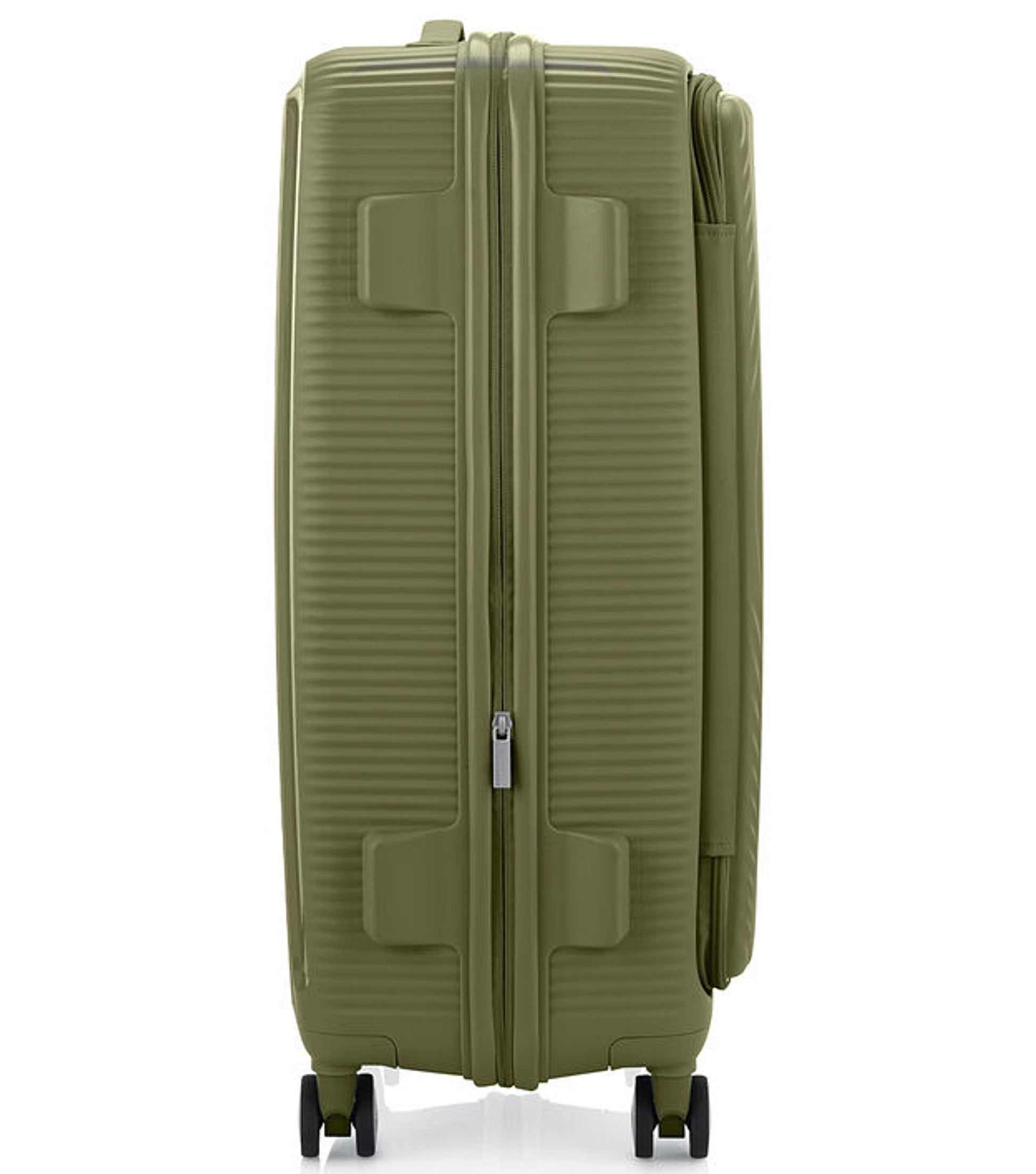 American Tourister Curio Book Opening 75 cm Spinner Suitcase - Khaki